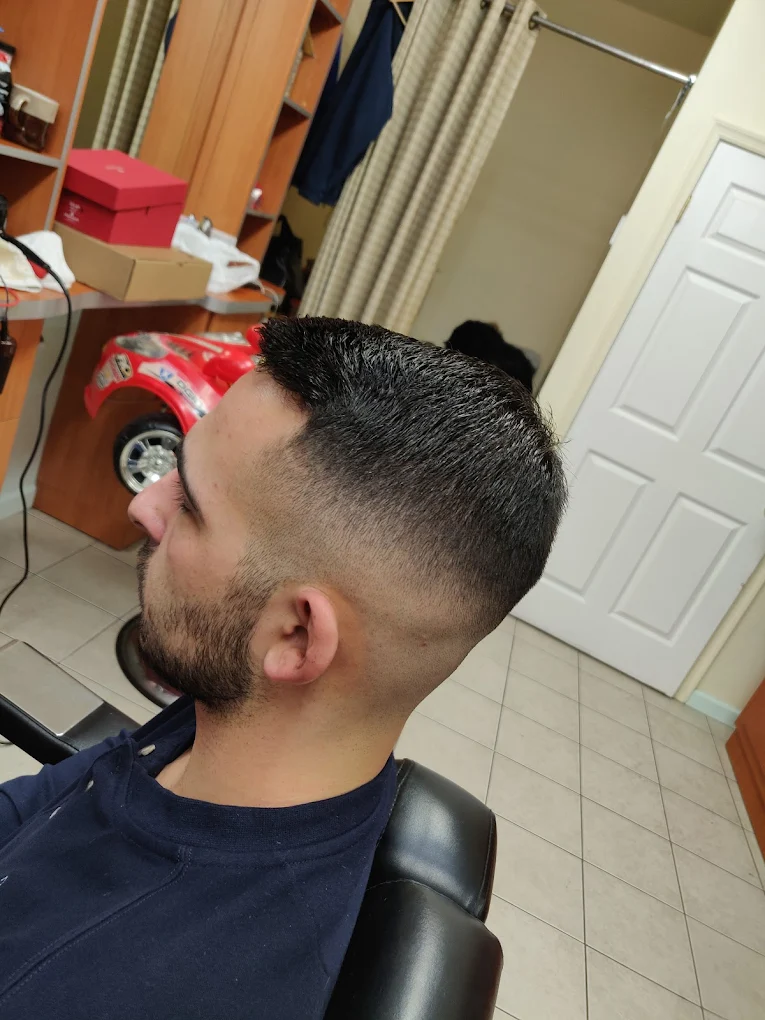 Clean fade haircut at Smith Street Barbershop