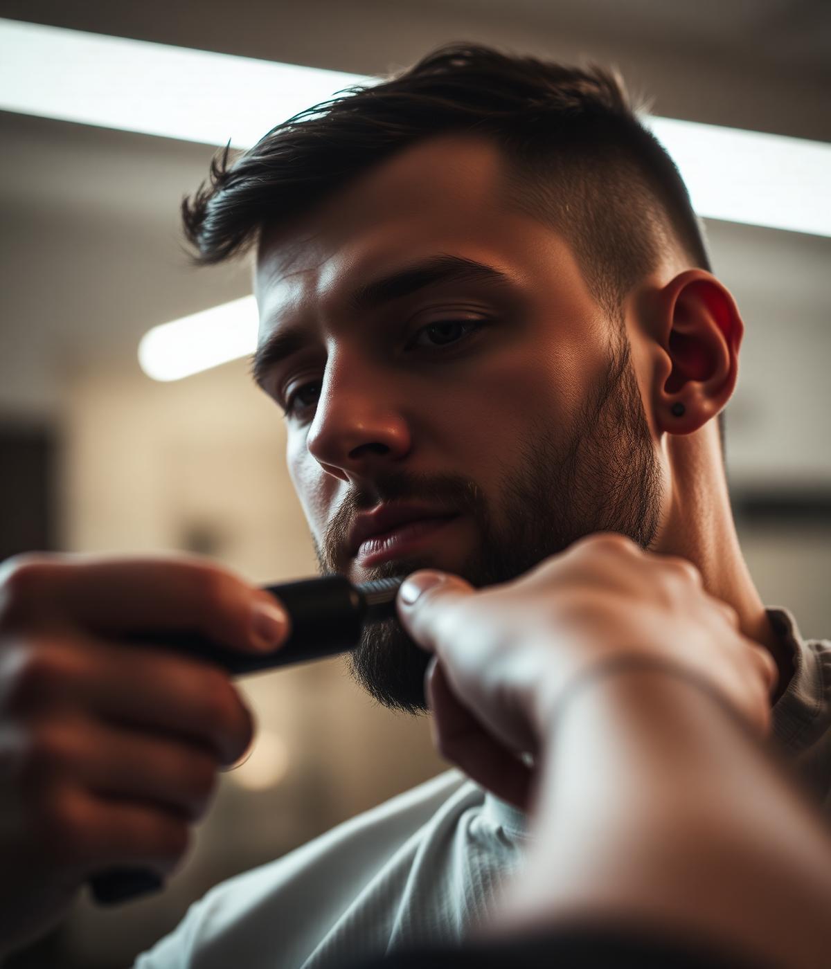 Clean haircut